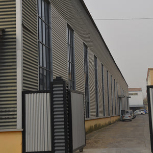 Gabled frame warehouse