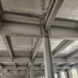 Portal frame with interlayer