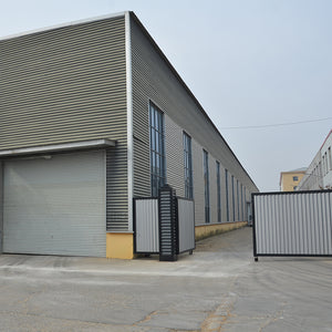 Gabled frame warehouse