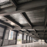 Portal frame with interlayer