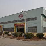 Portal frame factory building with crane