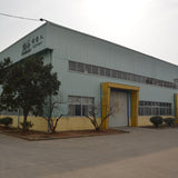 Portal frame factory building with crane