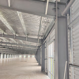 Portal frame with interlayer