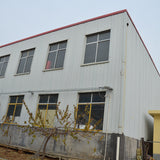 Portal frame with interlayer