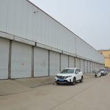 Portal frame with interlayer